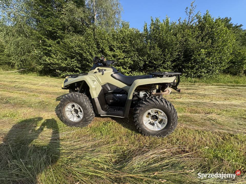 Canam outlander 570 650 homologacja T3b quad - ATV Pcim