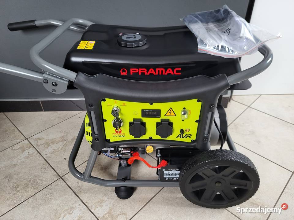 JAKOŚĆ Agregat prądotwórczy 3kW PRAMAC WX3200 sprzedam