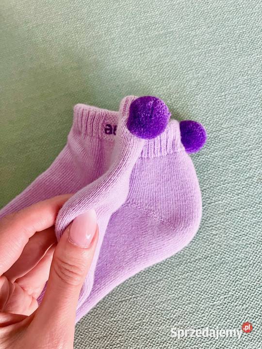 Nowe fioletowe skarpetki Aeropostale USA 3739 Nisko