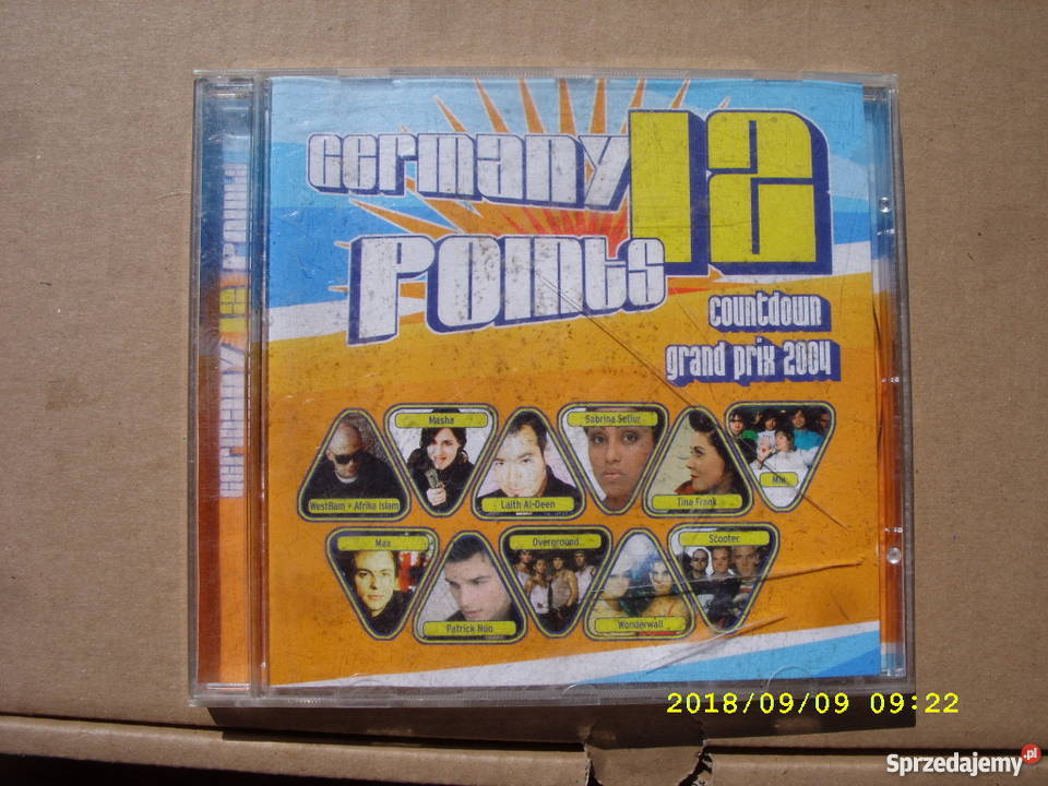 GERMANY 12 POINTSGRAND PRIX 2004 CD rock Wołów