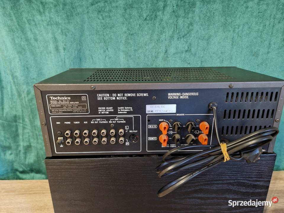 Wzmacniacz technics SUz2 Wzmacniacze i pokrewne Kościan