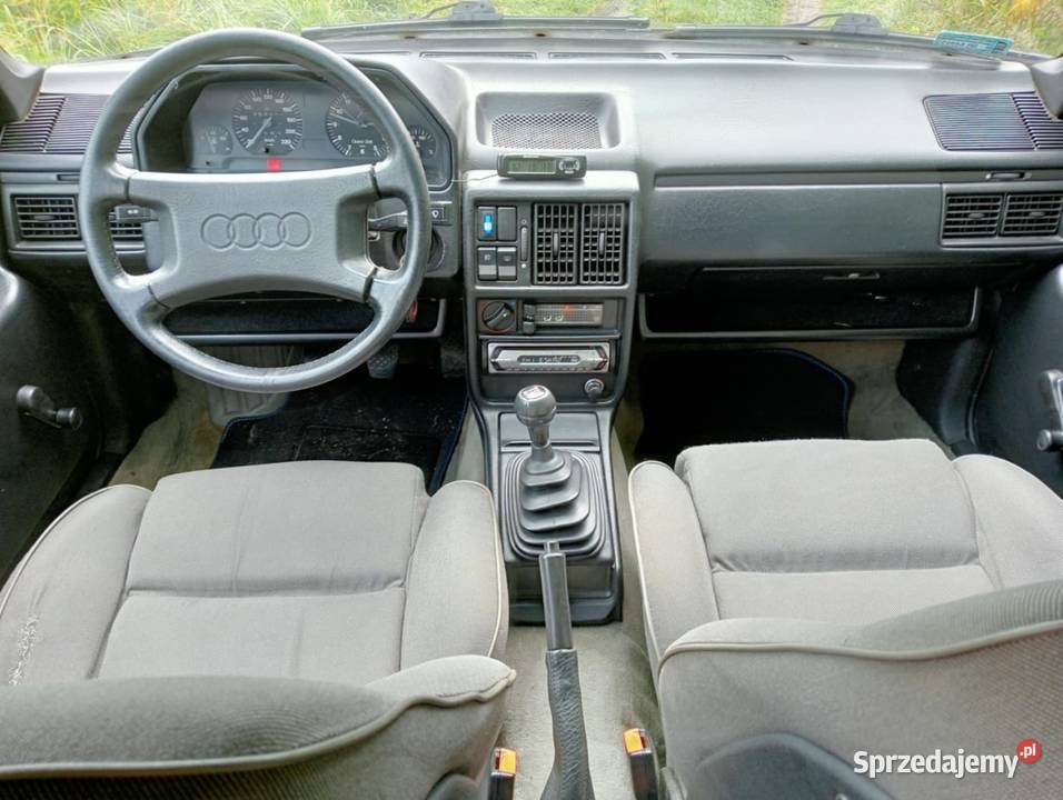 Audi 100 C3 18 90 1986r Zabytek Żółte blachy Kraków