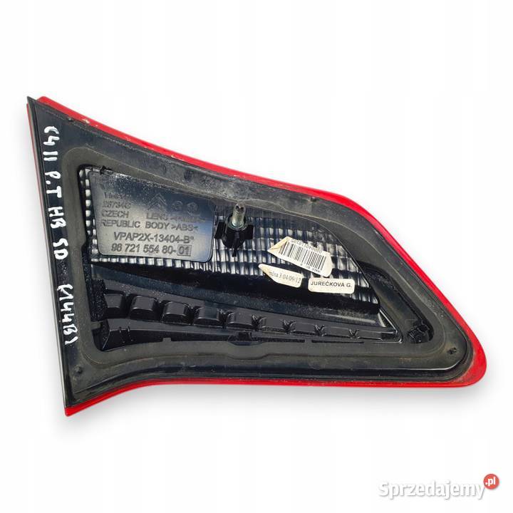 LAMPA PRAWA Citroen C4 II 201015 tylna tylnia Chełm