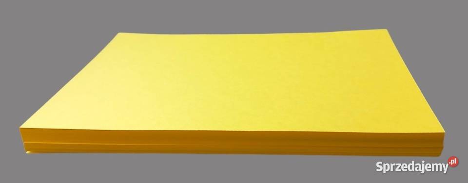 Papier ksero kolor żółty pastel 80g A4 90 kartek Chrzanów