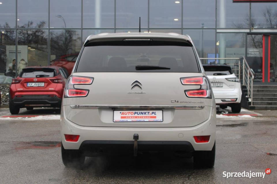 Citroen C4 SpaceTourer 2020r Skóra 7Os Hak El 130KM Kraków