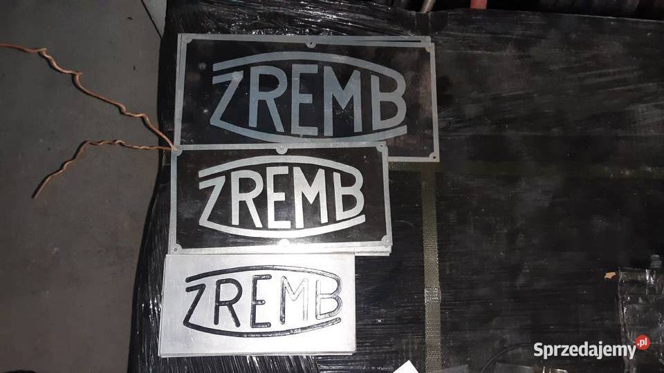 Tabliczka znamionowa ZREMB kujawsko-pomorskie Brzozówka