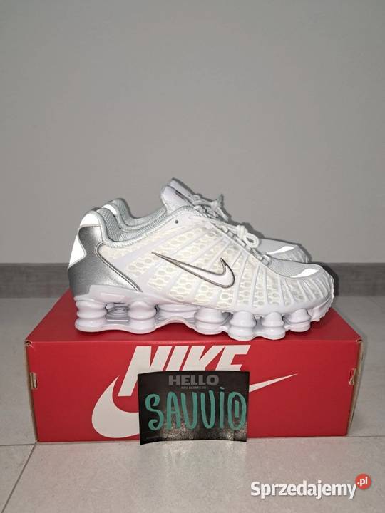 Buty Nike Shox TL White Metallic Silver r45 Nowy Sącz
