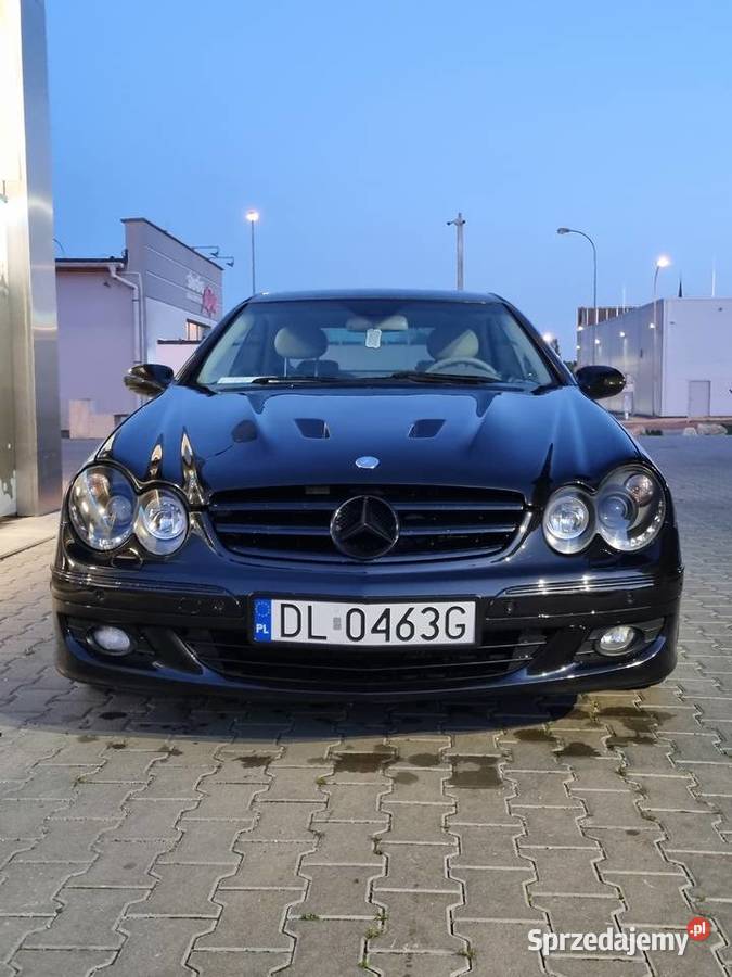 Mercedes CLK500 m113 w209 bez korozji LPG Sportowy / Coupe Legnica