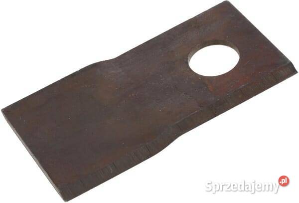 Nożyk kosiarki rotacyjnej lewy 100x48x3 mm otwór Kamionna sprzedam