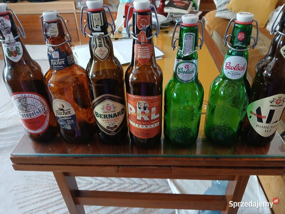 Butelki piwie Warszawa sprzedam