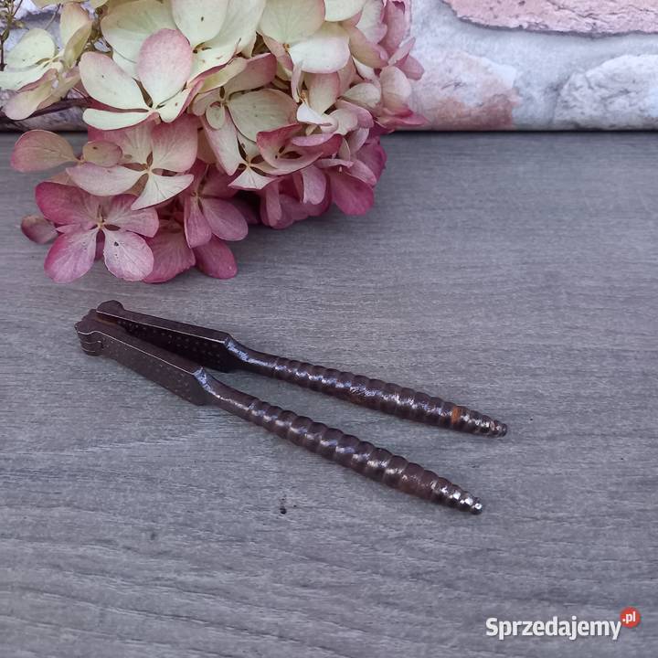 Stary metalowy dziadek do orzechów Francja Warszawa