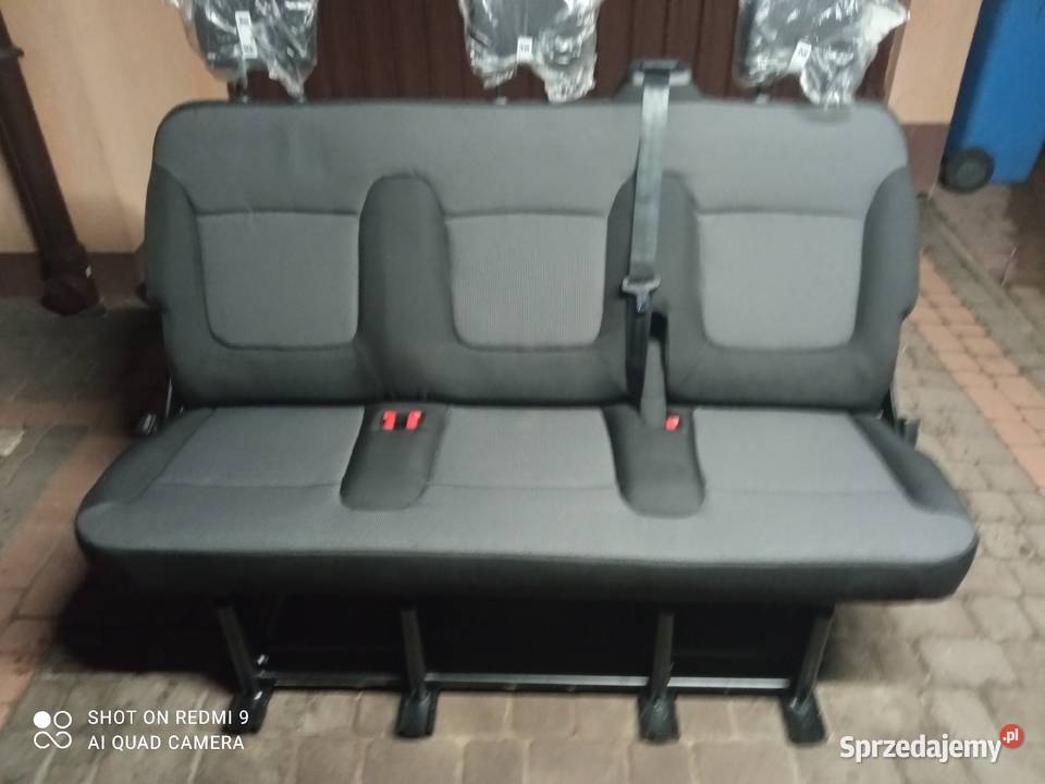 Renault Trafic Vivaro Talento fotel ławka małopolskie Niepołomice