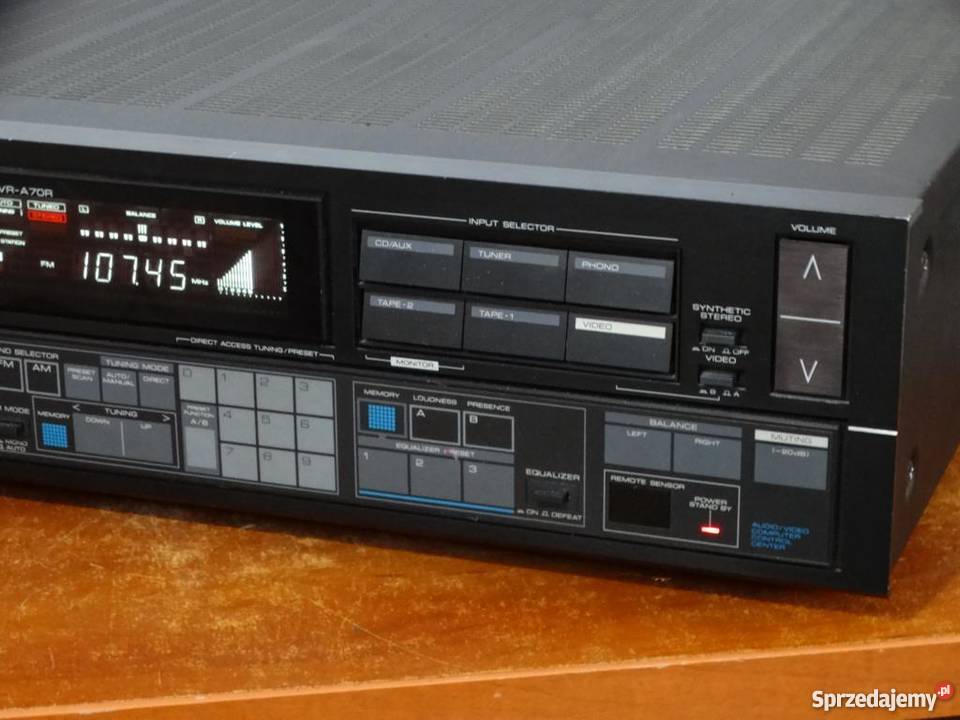Amplituner z korektorem Kenwood KVRA70R WYSYKA Amplitunery podkarpackie Jasło sprzedam