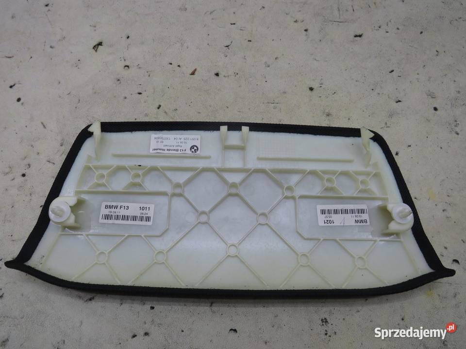 OSŁONA STOPU PODSUFITKI BMW 6 F13 MPAKIET