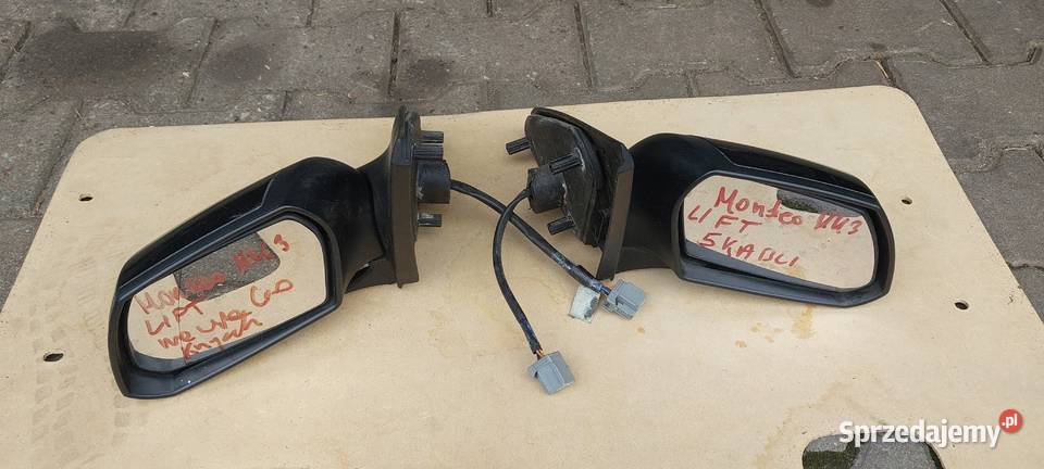 Lusterko lewe prawe FORD MONDEO MK3 LIFT 5 PIN Szczecin sprzedam