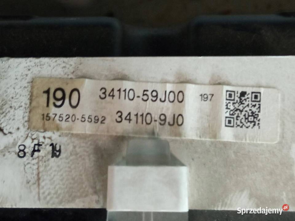 LICZNIK EU 3411059J00 16 B Suzuki Liana I osobowe