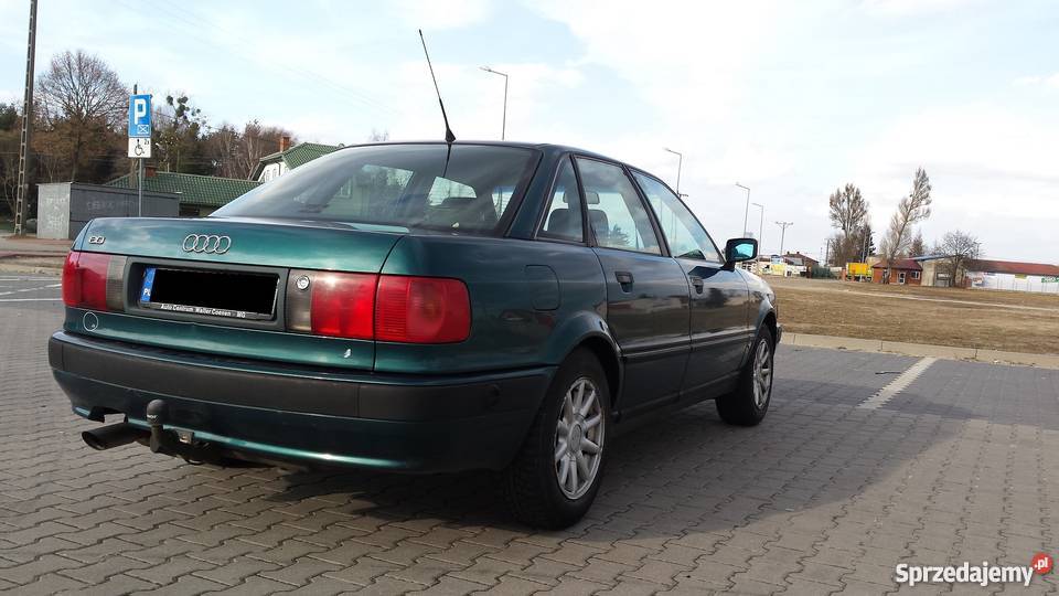 Audi 80 B4 20 90 BG hak Biała