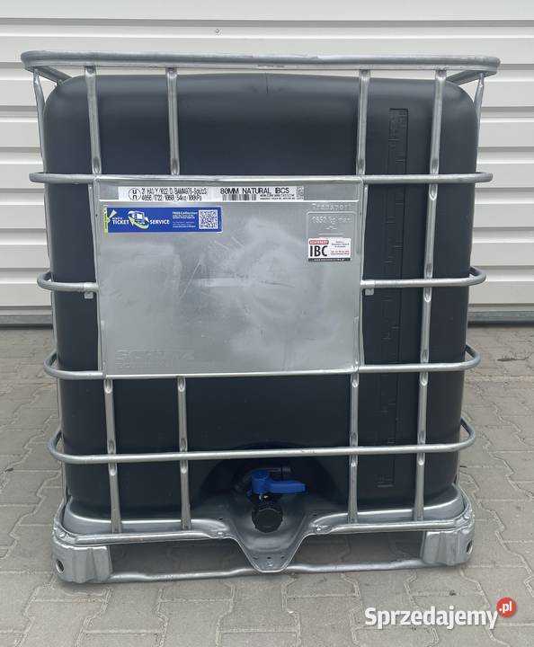 Zbiornik deszczówka Uv Kontener IBC 1000L na łódzkie Walichnowy