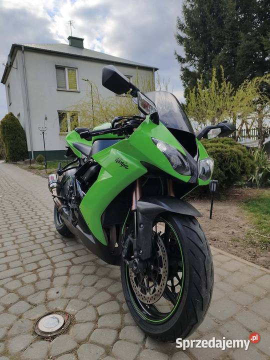 Kawasaki ZX10 R zielony świętokrzyskie Ostrowiec Świętokrzyski