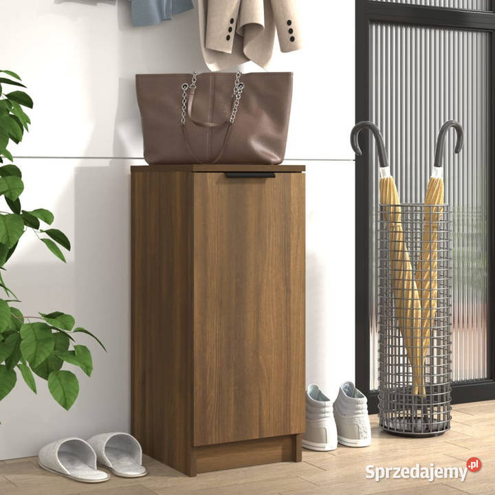 Szafka na buty brązowy dąb 30x35x70 WM817101 Warszawa