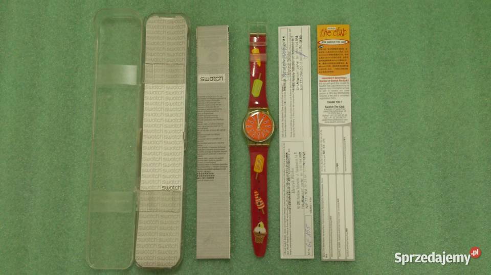Zegarek Swatch Gent Summer Treat GE155 na rękę Zielona Góra