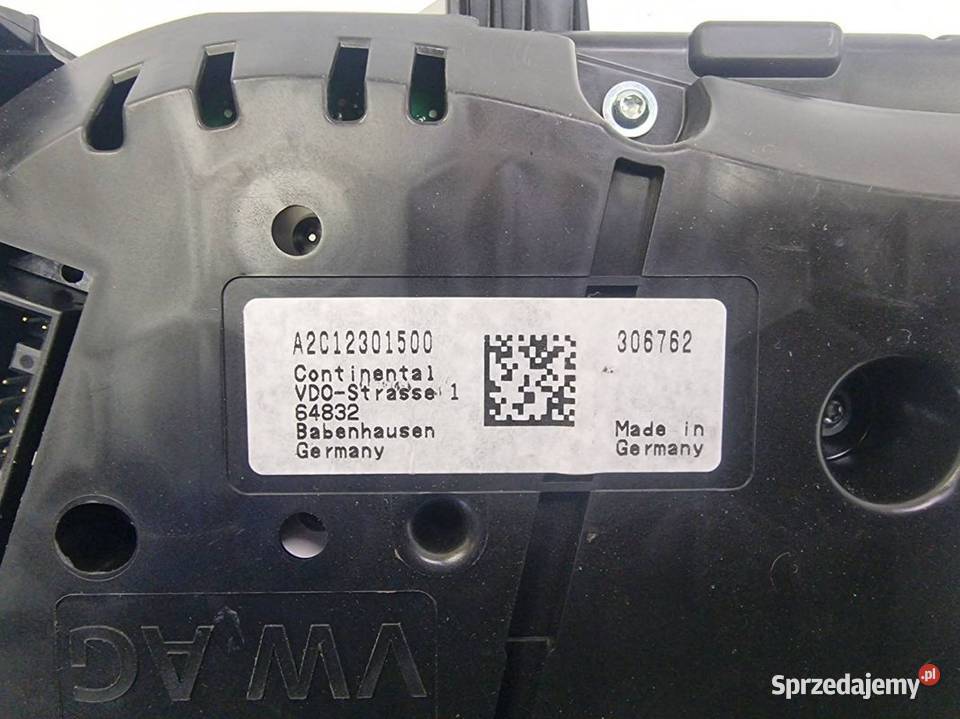 LICZNIK ZEGAR VOLKSWAGEN GOLF VII 5G1920750C Lipno sprzedam