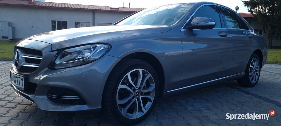 Mercedes C W205 SALON Bezwypadkowy Niski 1600cm3 Kraków