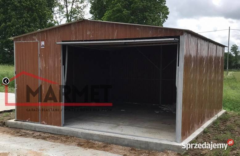 GARAŻE BLASZANE 5x5 PRODUCENT OGÓLNOPOLSKI Strzelin
