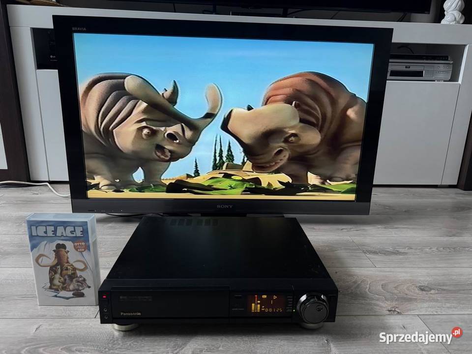 Magnetowid Panasonic NVFS90 Oryginalny Pilot Szczecin