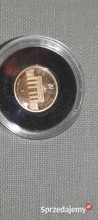 Niemcy numizmat Mein Deutschland Berlin złoto st Warszawa
