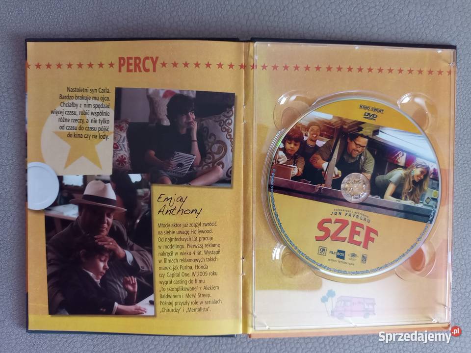 Szef książka z filmem DVD Sosnowiec sprzedam