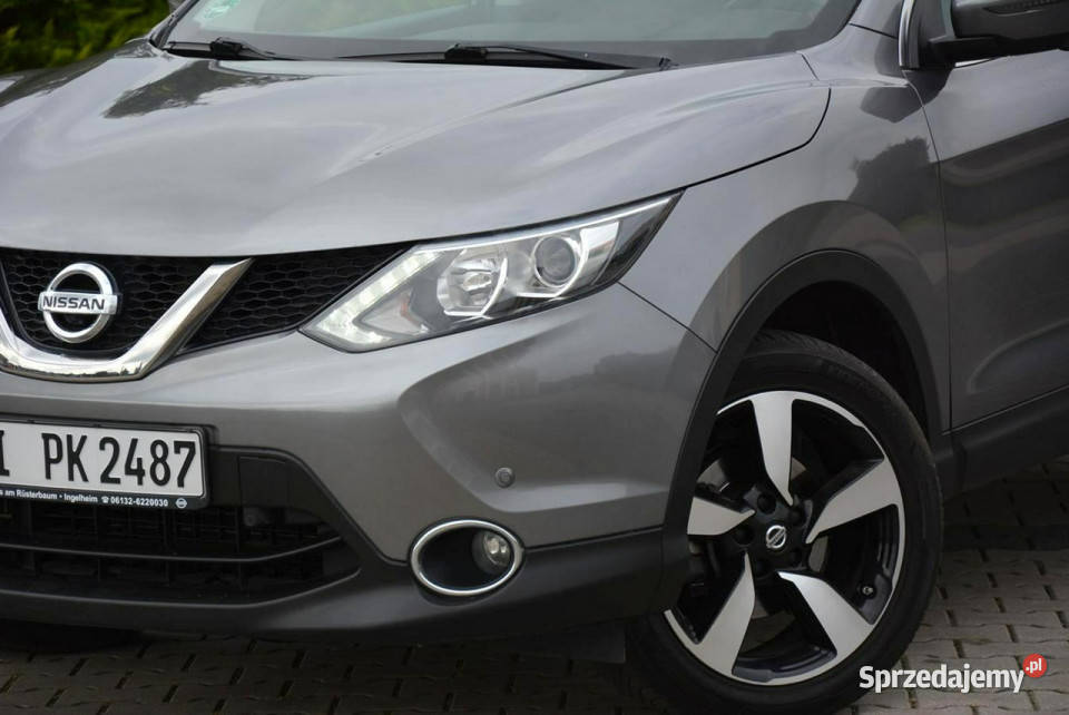 Nissan Qashqai 122016r Ledy Navi Kamera360 nawigacja Ostrów Mazowiecka
