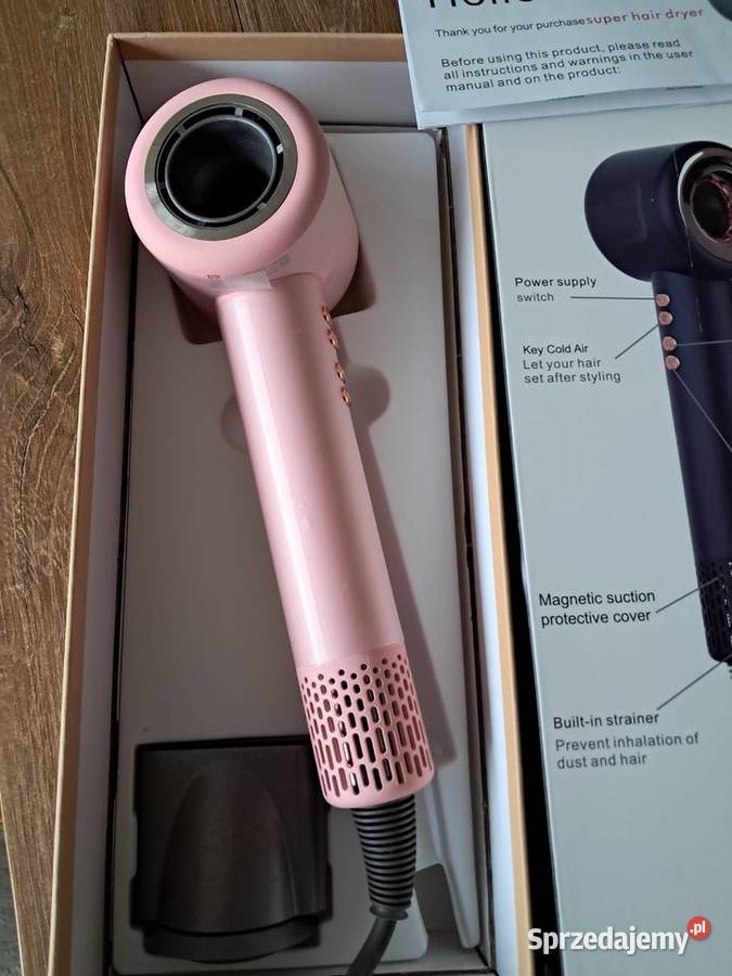 Nowa suszarka do włosów z jedną końcówką Akcesoria do włosów Sandomierz