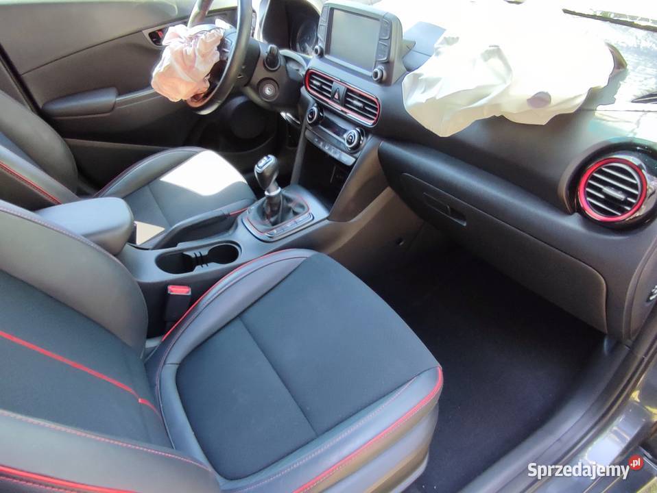 Hyundai Kona Mega 27 Super Stan Niemiec komputer pokładowy wielkopolskie Turek