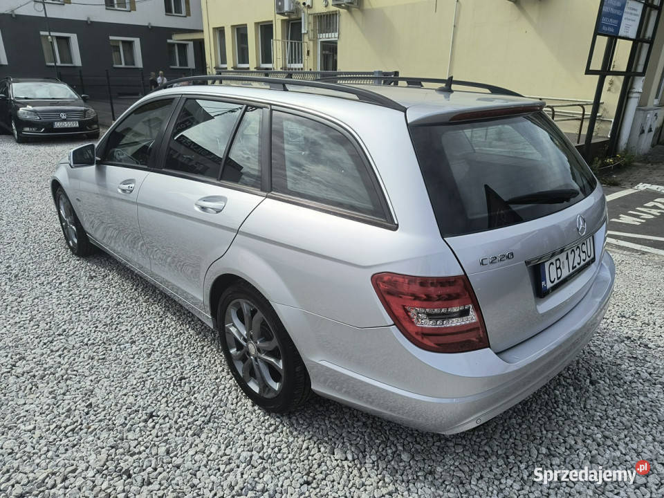 Mercedes C 220 ALU17 zadbany Elegance grzane centralny zamek Bydgoszcz sprzedam