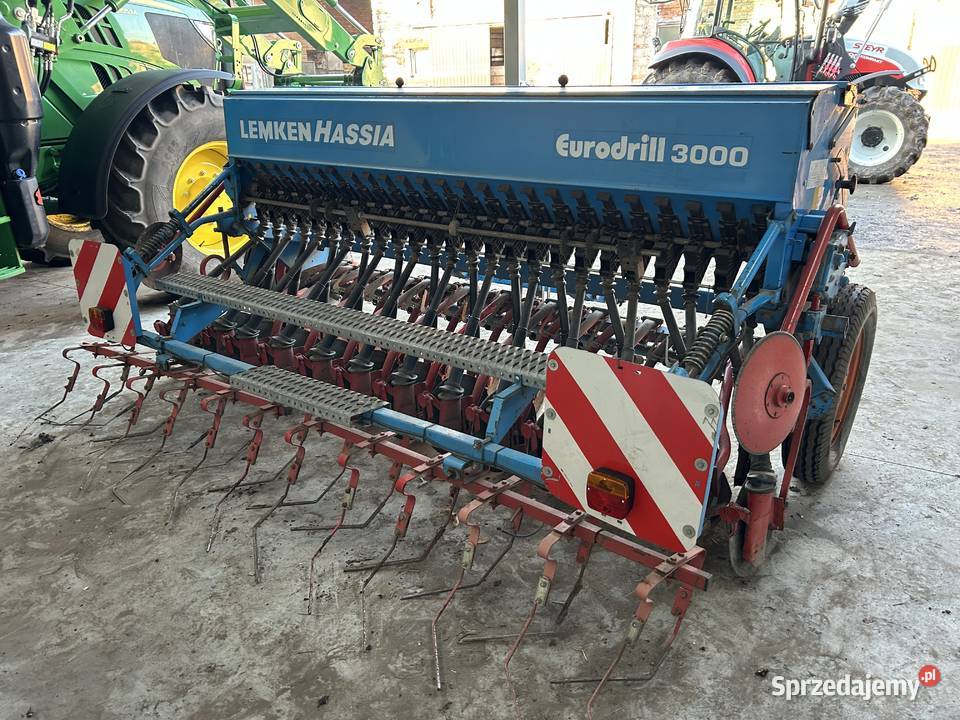 Siewnik talerzowy lemken hassia 3m