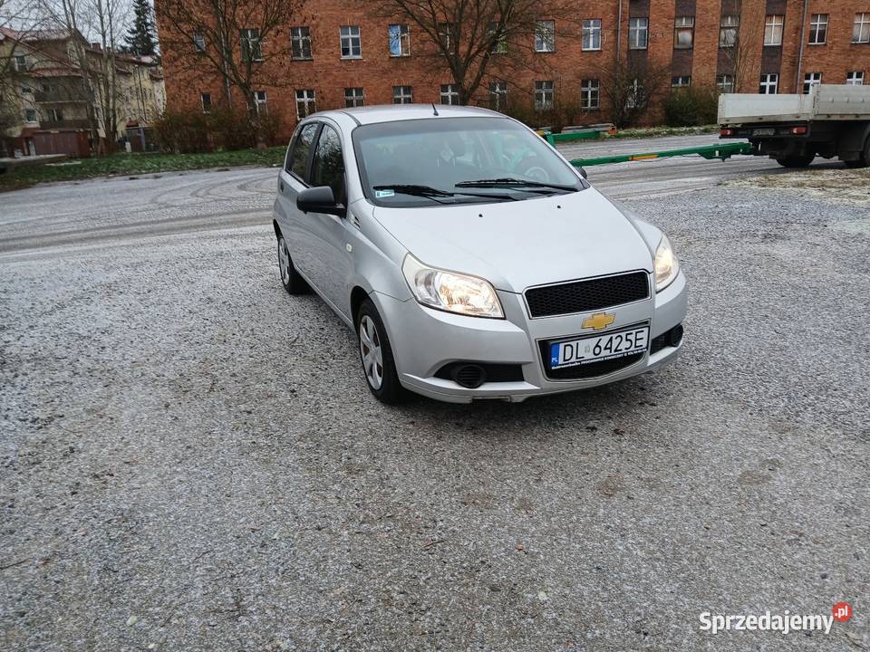 Chevrolet Aveo 12 85 2010 benzyna klimatyzacja dolnośląskie