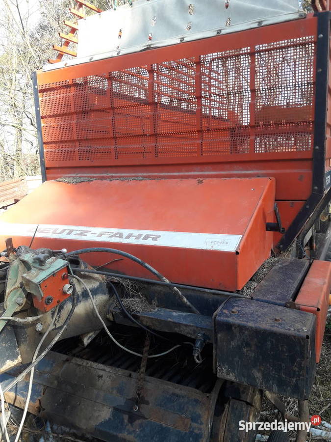 Przyczepa samozbirająca deutz fahr Wierzbno sprzedam