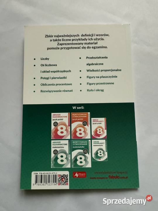 Tablice osmoklasistyJezyk polski i Matematyka lubelskie Lublin