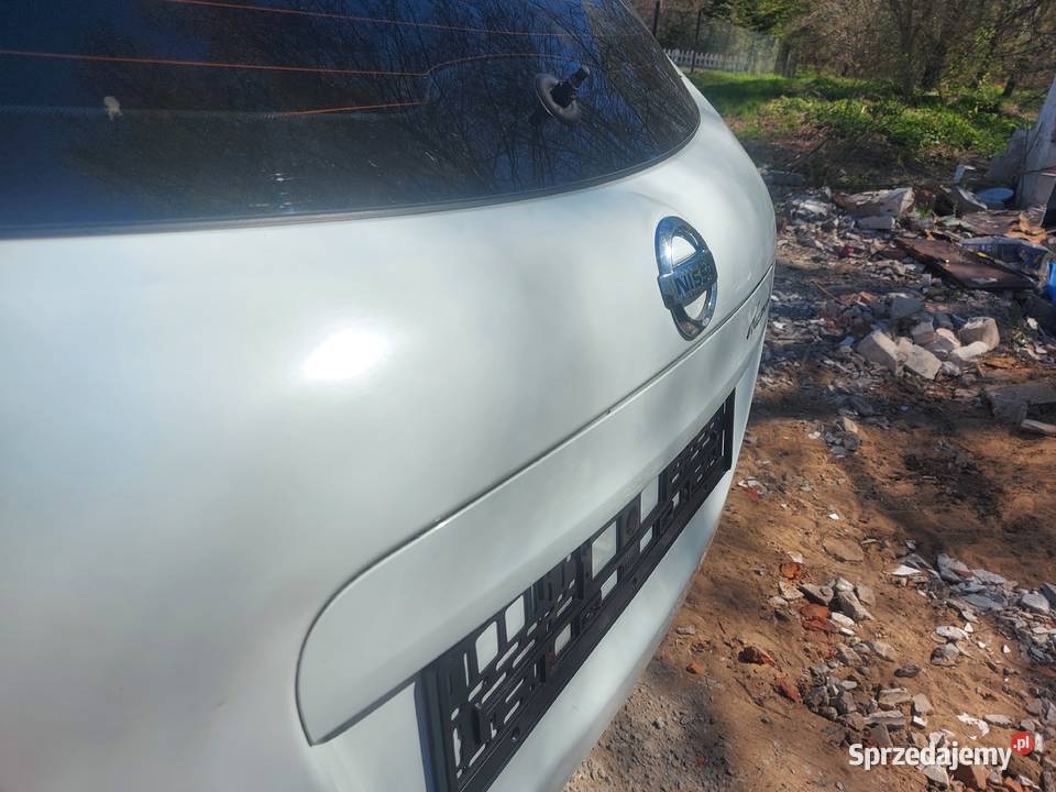 Klapa tyl Nissan Qashqai polift 326G warmińsko-mazurskie Dobre Miasto
