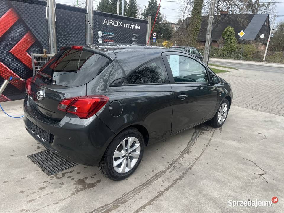 Opel Corsa E 14 Klima PDC zadbany aluminiowe czujnik zmierzchu Corsa łódzkie Łódź