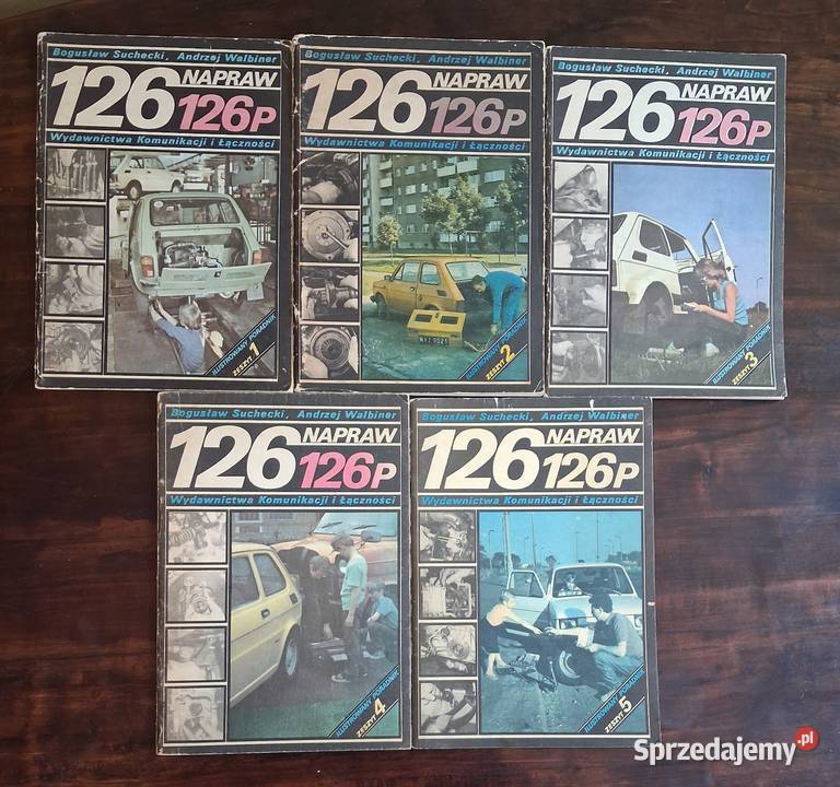 126 napraw fiat 126p Poradniki, albumy i reportaże Hrubieszów