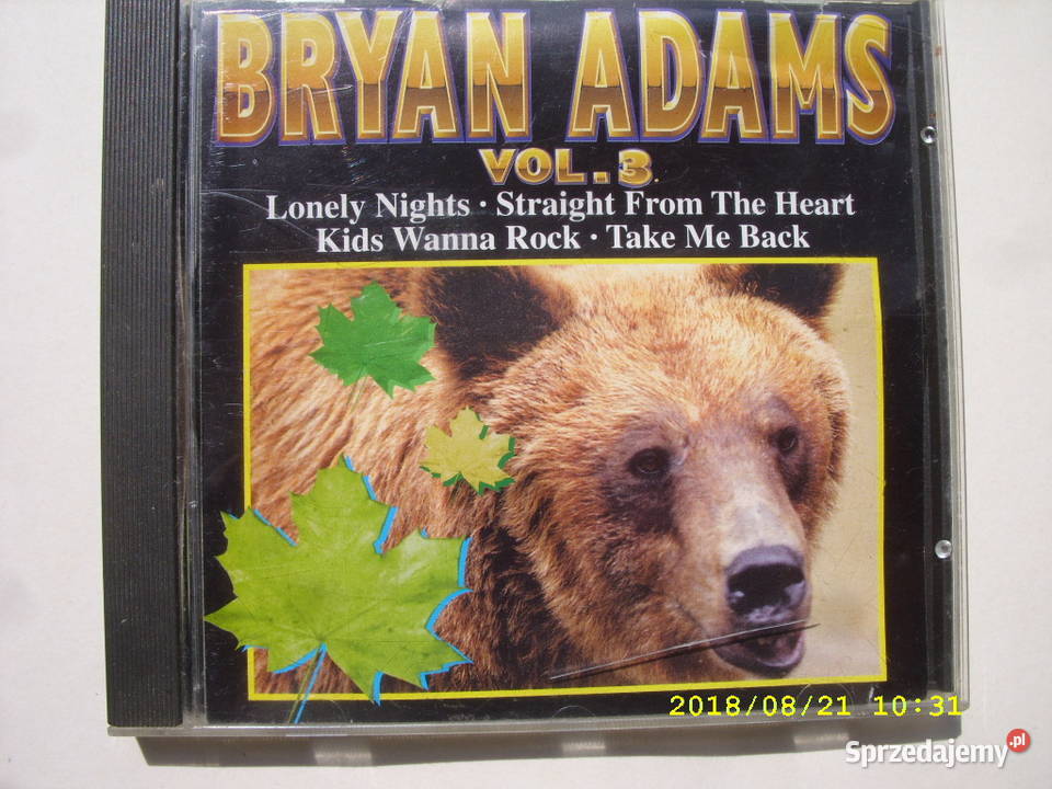 Rock plyta CD BRYAN ADAMS3 plyty CD Wołów sprzedam