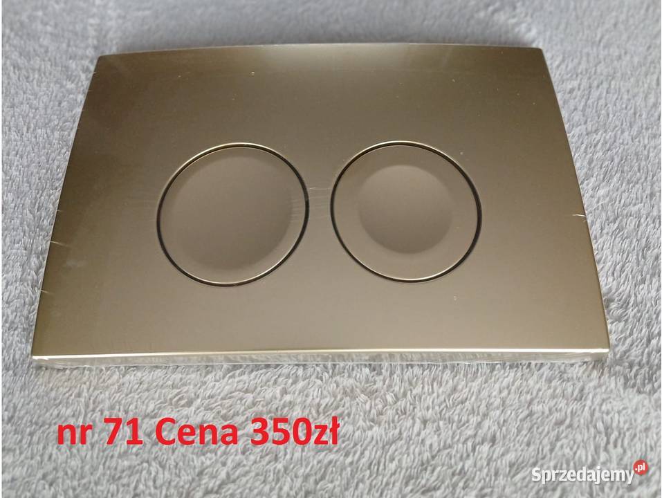 ZAMIENNIK przycisk złoty mat stelaż geberit Pozostałe Mikołów sprzedam