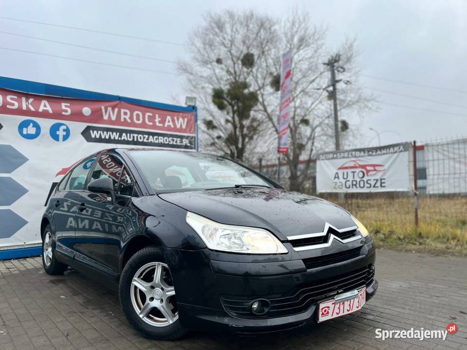 Citroen C4 16 HDI 2007 Doinwestowany HAK Zamiana Wrocław