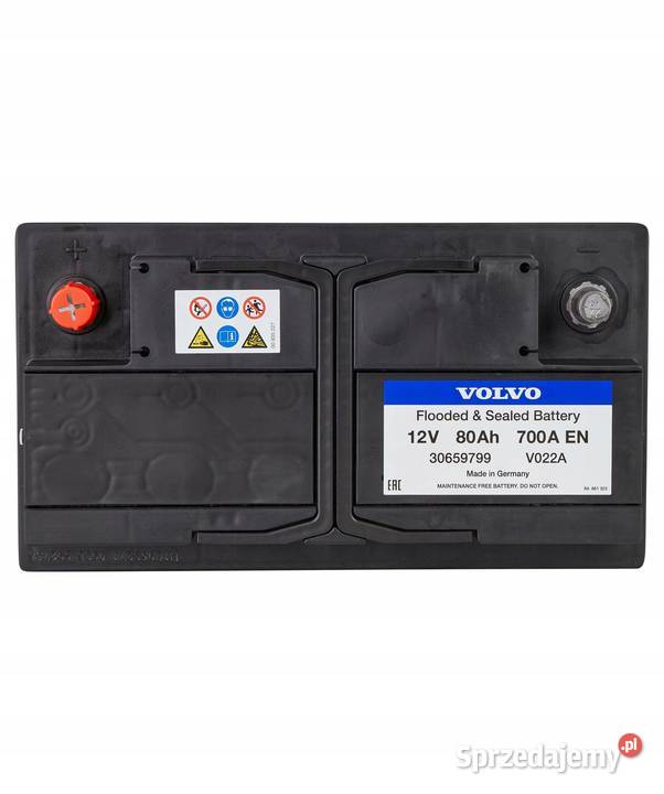 VOLVO C30 C70 akumulator oryginał 700A 80Ah OE Bielany Wrocławskie