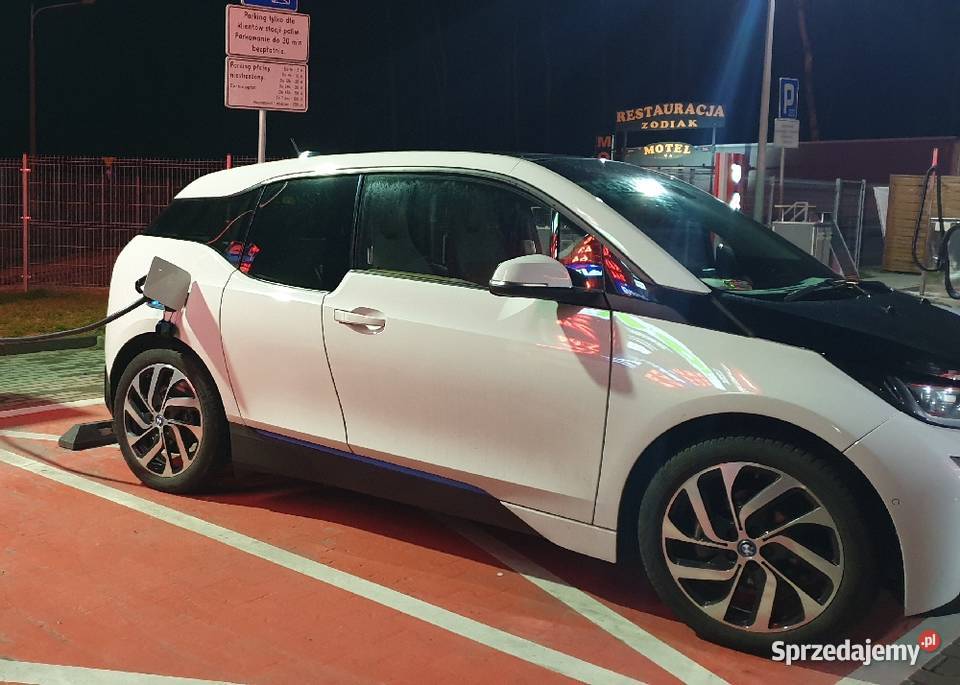 Bmw i3 60Ah najbogatsza wersja z jasną tapicerką immobilizer Pęcice
