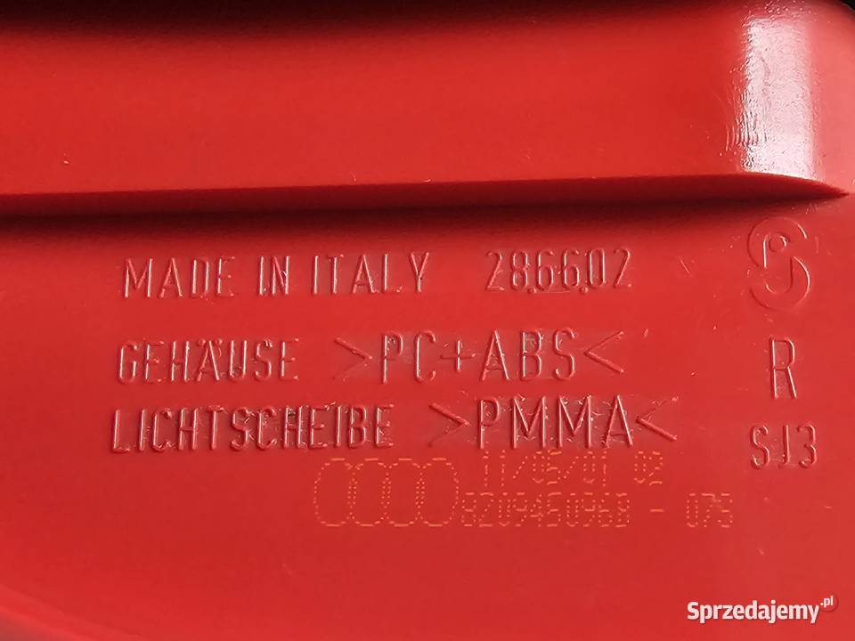 Lampa prawy tył Audi A2 Oryginał Wzorowy stan Łódź