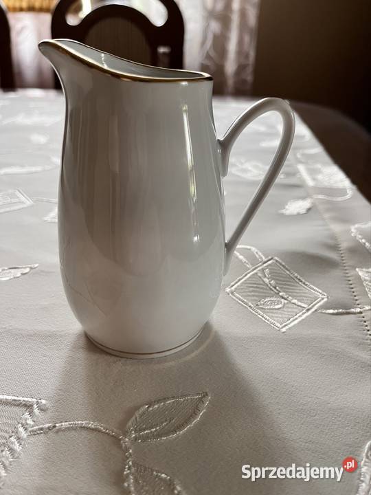 Dzbanek mlecznik stara porcelana Wałbrzych PRL Lucynów