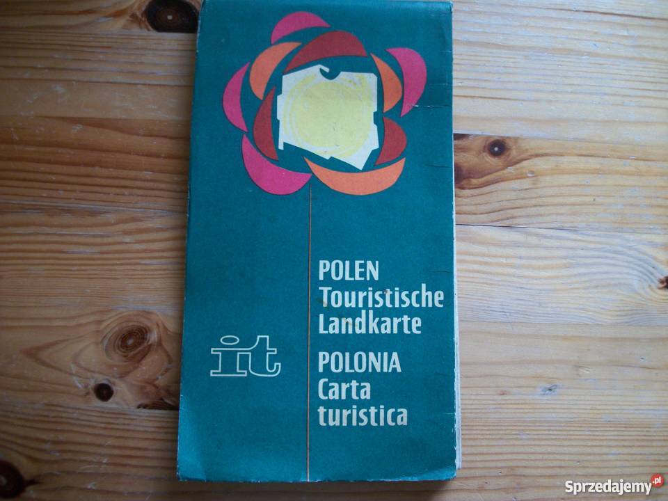 POLEN TOURISTISCHE LANDKARTE podkarpackie
